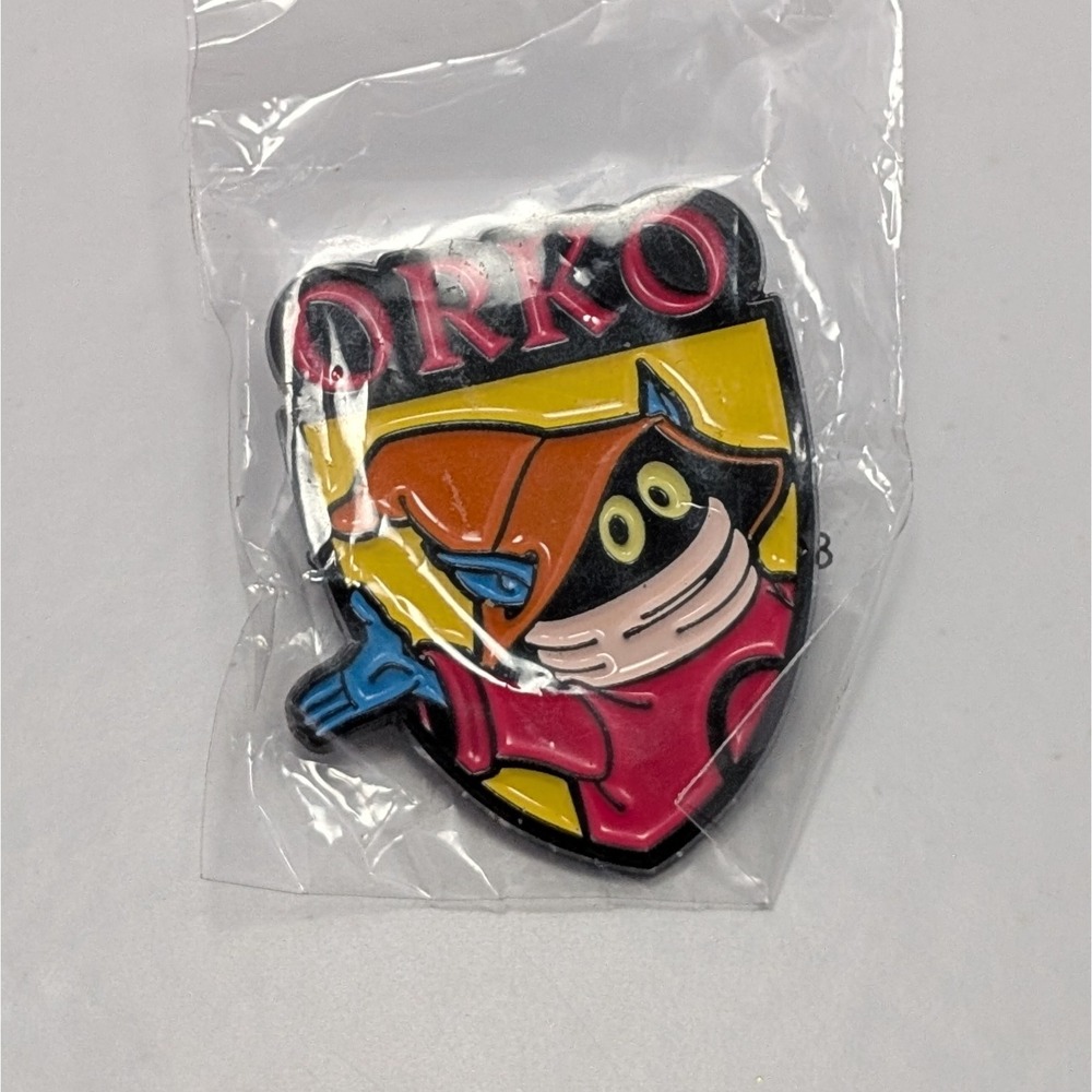 Funko Orko MOTU Enamel Pin Masters of the Universe Badge Shield 2020 Mattel